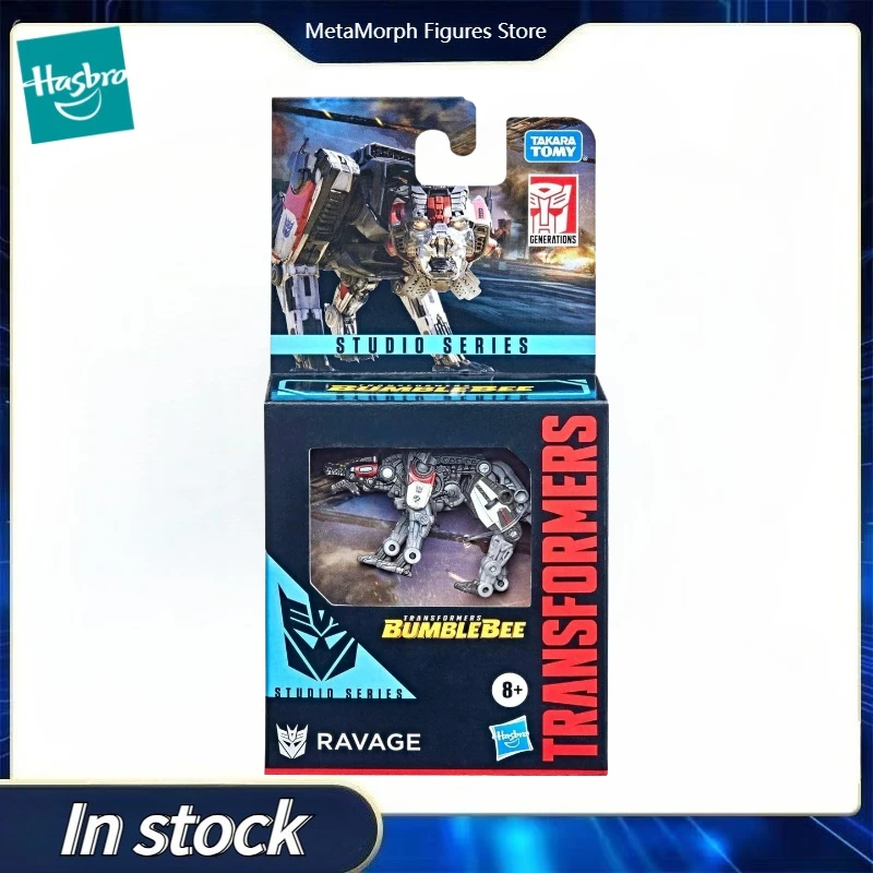 Original Hasbro Transformation Toy SS Studio Series Cr-level CORE CLASS Ravage BB Action Figure Anime Figure Toy Collection Gift