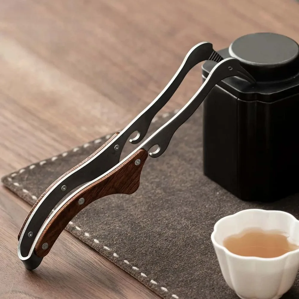 

Новые пинцеты для чайной чашки из нержавеющей стали, утолщенные щипцы для чайной церемонии, инструменты для заваривания чая, инструменты для чайной чашки