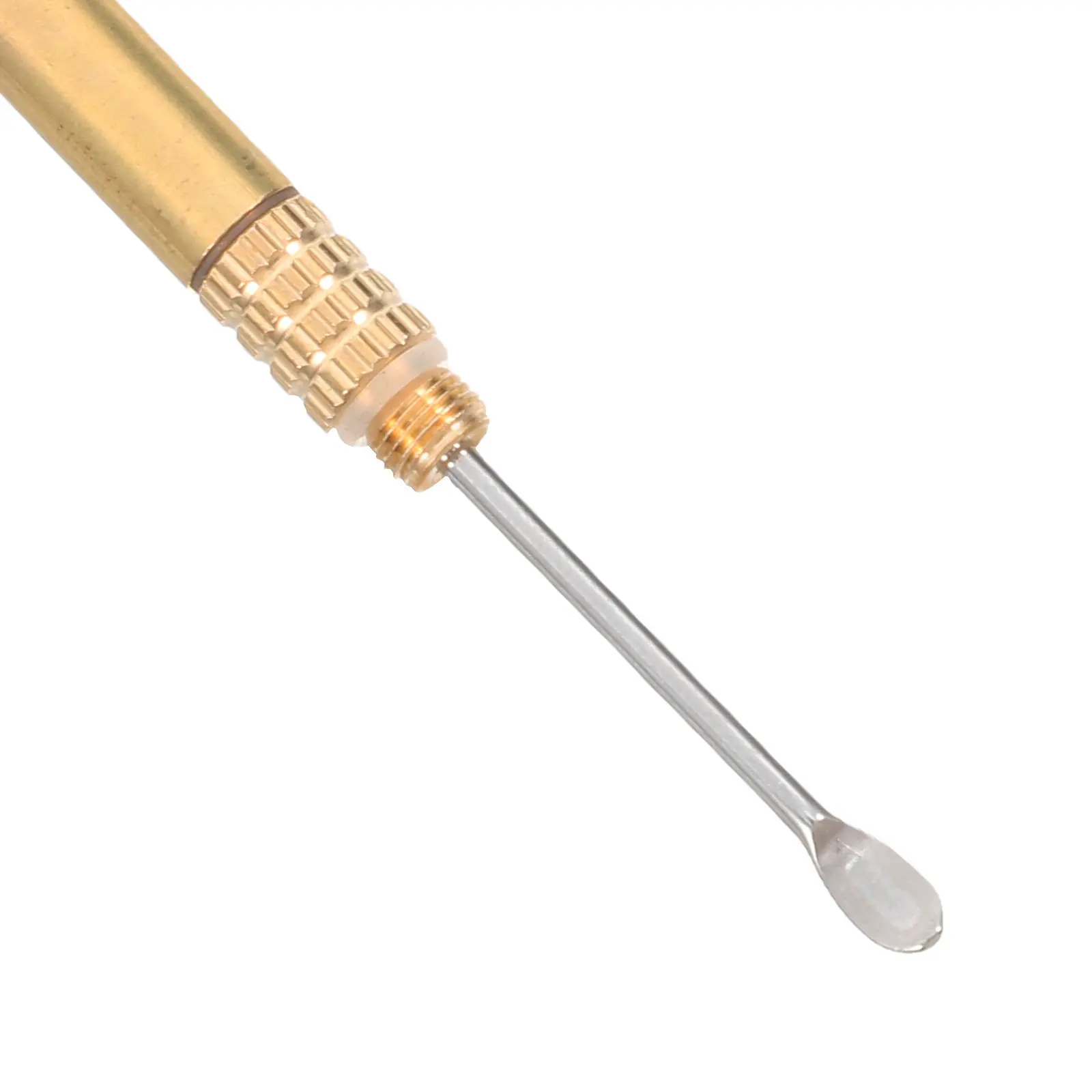 Titanium Alloy Stainless Steel Ear Spoon Portable Ear Wax Removal Tool Foldable Rotatable Reusable Cleaner Earbuds Wax Cleaner