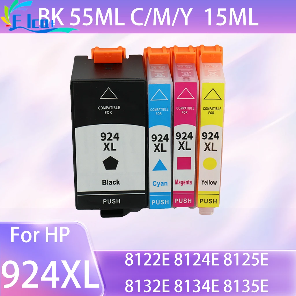 

924 924 XL 924XL Ink Cartridge Compatible For HP Officejet 8122E 8124E 8125E 8132E 8134E 8135E Printer For HP 924XL Cartridge