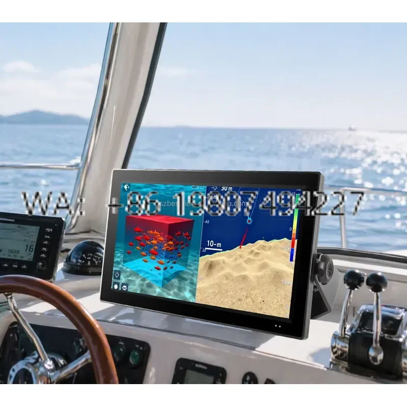 15.6 Inch 1500 Nits Sunlight Readable Marine Touch Screen Optical Bonding IP67 Waterproof IPS Panel 1920x1080 Full HD