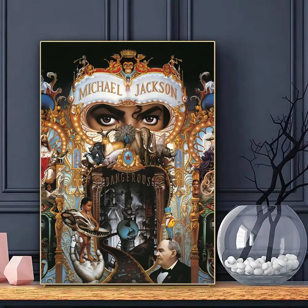 Singer M-Michael Jackson Poster Modern Aesthetic Wall Art Print