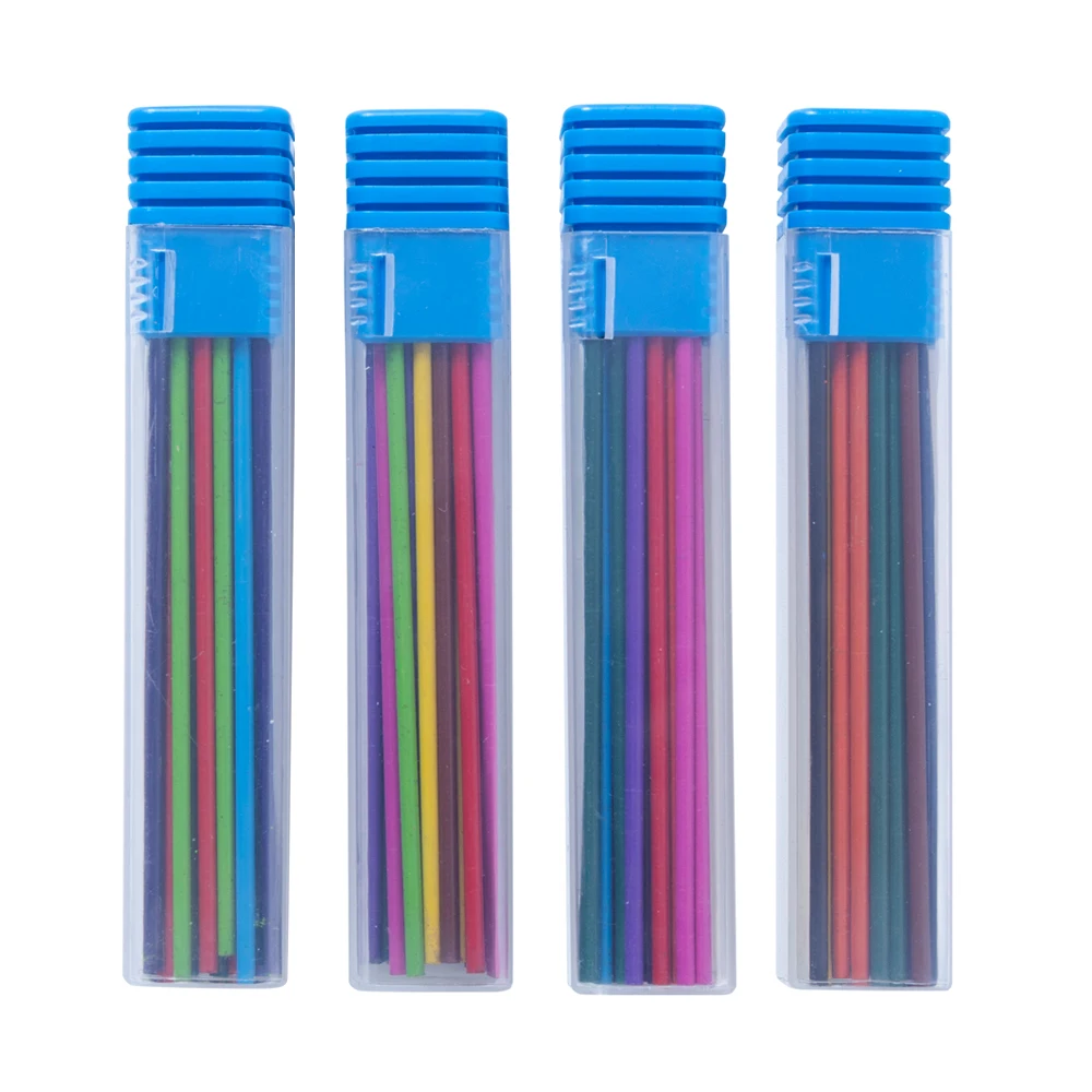 37-teiliges 2,0-mm-Metall-Druckbleistift-Set mit Minen für Kunstzeichnungen, automatische Zeichnungen, spezieller Bleistift für Studenten, Büro und Schule – Detail 7
