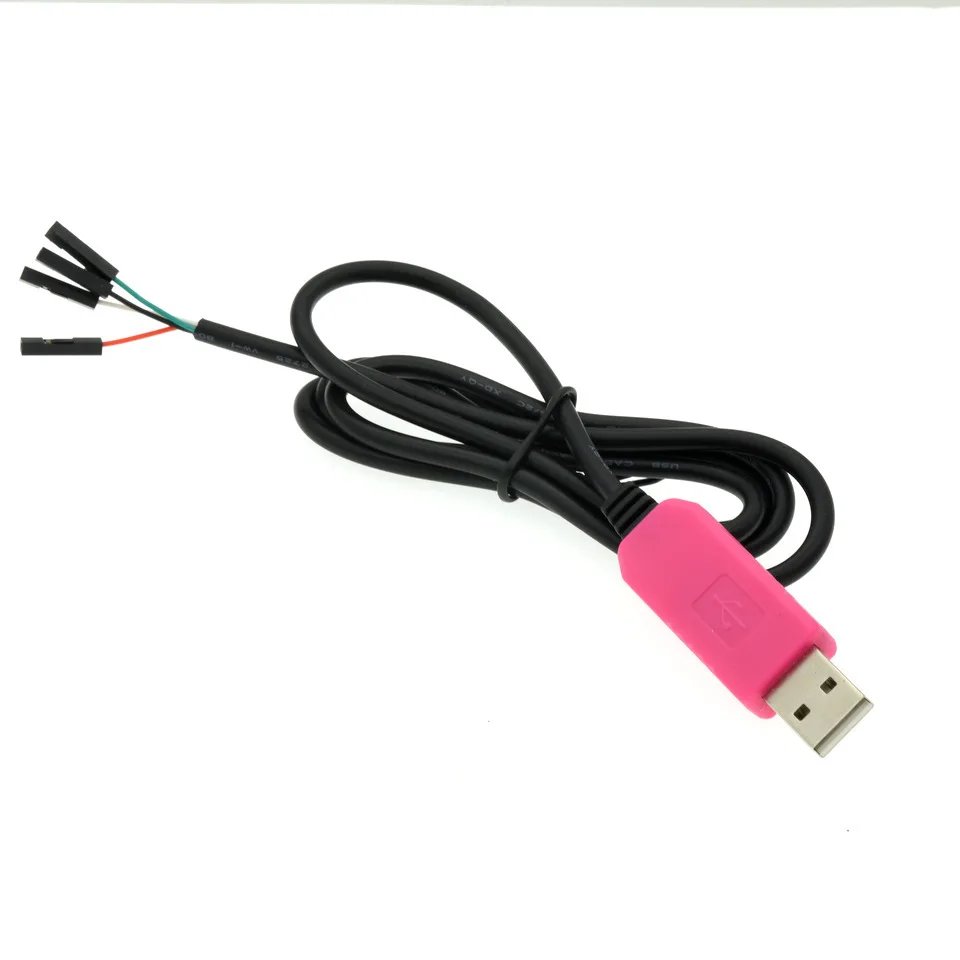 Micro usb 5pin 1m cp2102 usb zu uart ttl kabel modul 4 pin 4 p serieller adapter herunter laden kabel modul für win10 für raspberry pi – Detail 1
