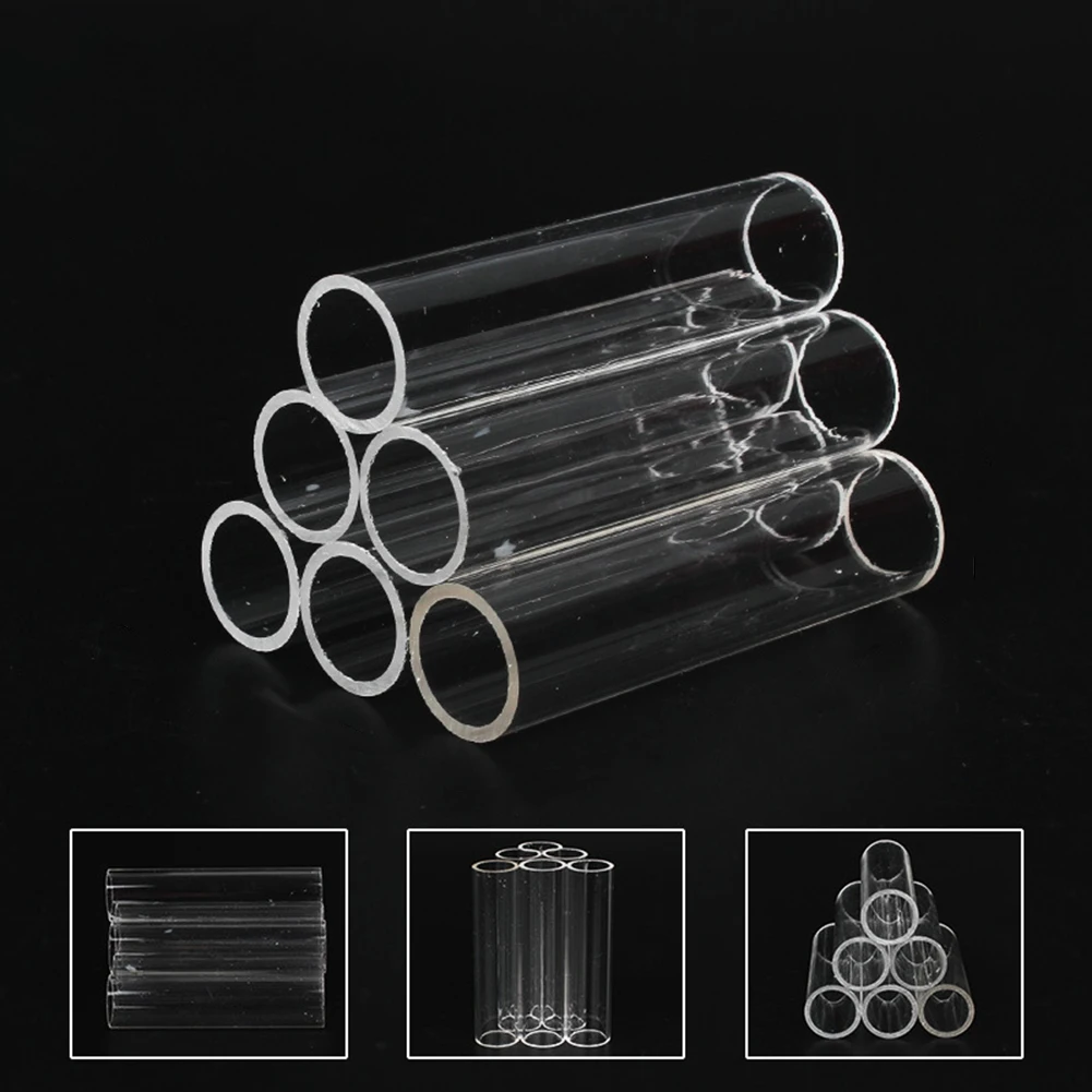 Aquarium Acrylic Crystal Shelter House Transparent Acrylic Breeding Tube Shrimp Fish Hide Cave House Breeding Tube Pipes