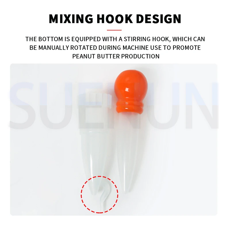 صانع زبدة الفول السوداني المنزل مطحنة الحبوب الكهربائية المضادة للانزلاق مطحنة صلصة السمسم آلة زبدة الجوز للفول السوداني اللوز الكاجوزبدة الفول السوداني صانع المنزل الكهربائية الحبوب طاحونة مكافحة الانزلاق صلصة السمسم