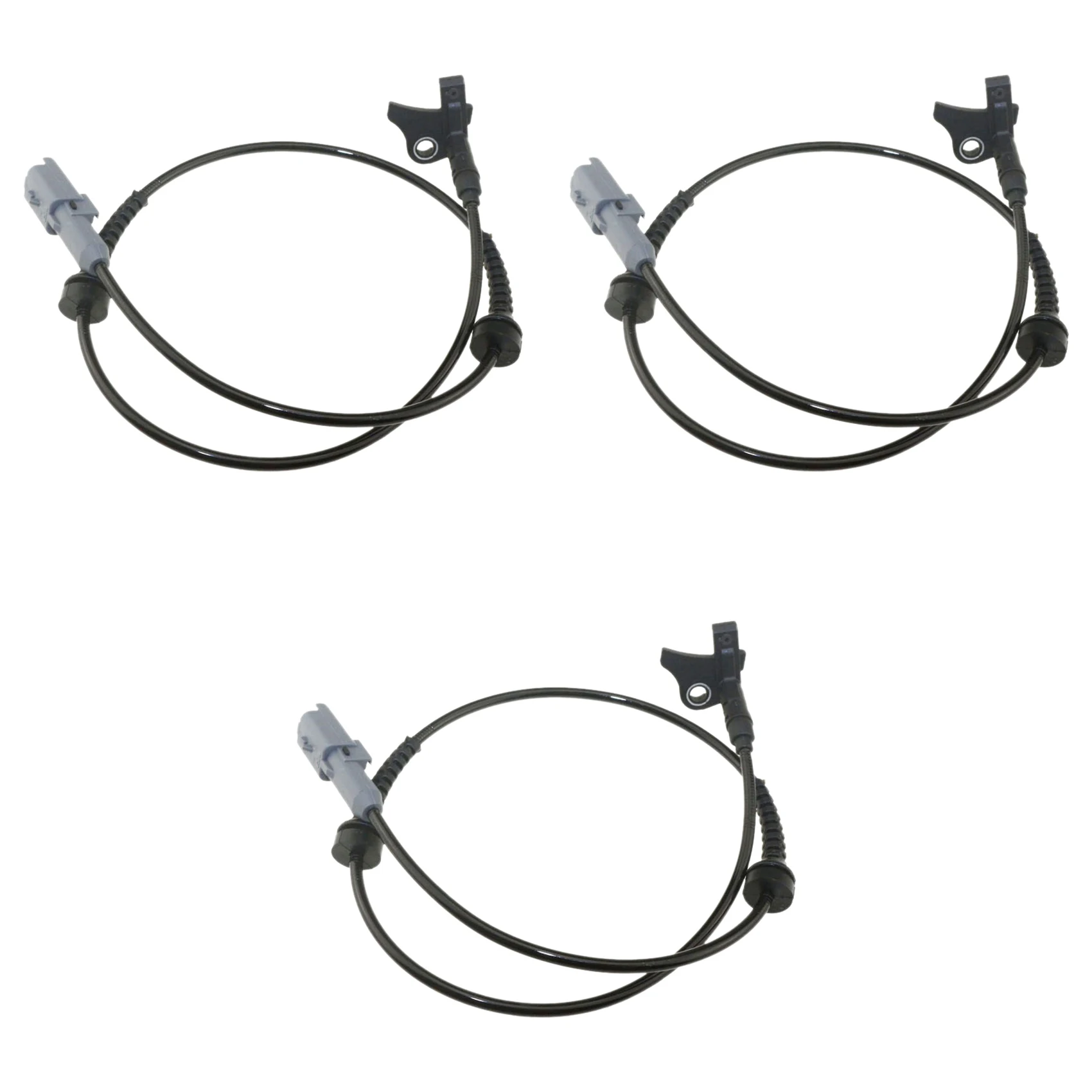 3X Per 307 308 408 3008 Citroen C4L Sensore di Velocità della Ruota Posteriore Anteriore e Posteriore Sensore di Velocità ABS Sensore ABS 9811802580-A99D