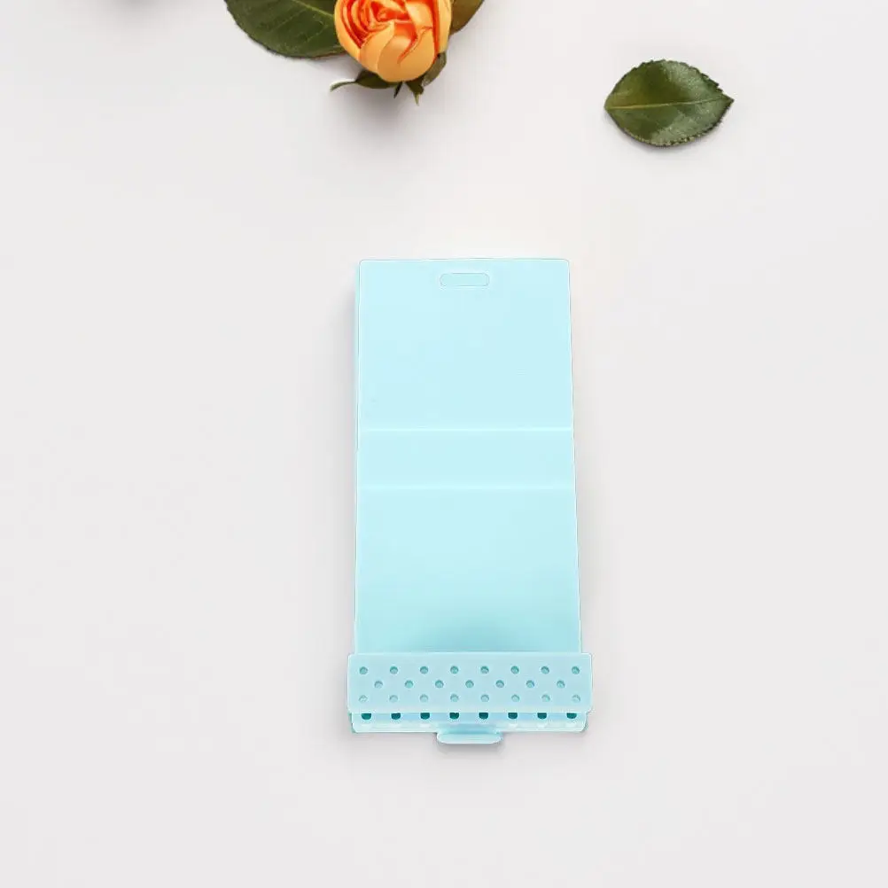 2Pcs Nail Drill Bit Storage Stand Multifunctional Easy-Clean Organizer for Nail Tools Grinder Heads Display Travel Salon Use
