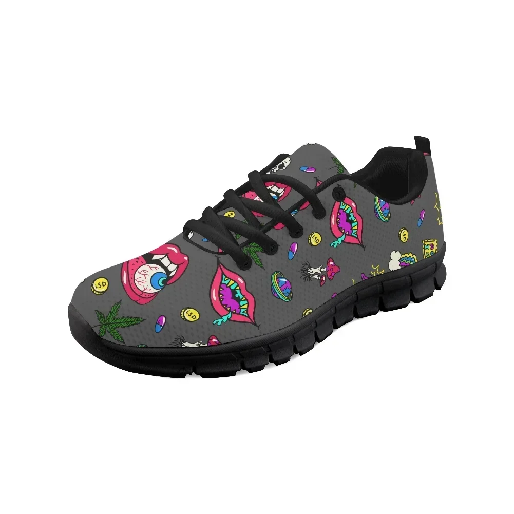 Custom Made Subliminal Print On Your Demand Women Men Running Shoes Sneakers