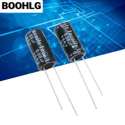 20PCS original audio frequency division 0.68uf NP non-polar electrolytic capacitor 100v 0.68uf 10X20mm