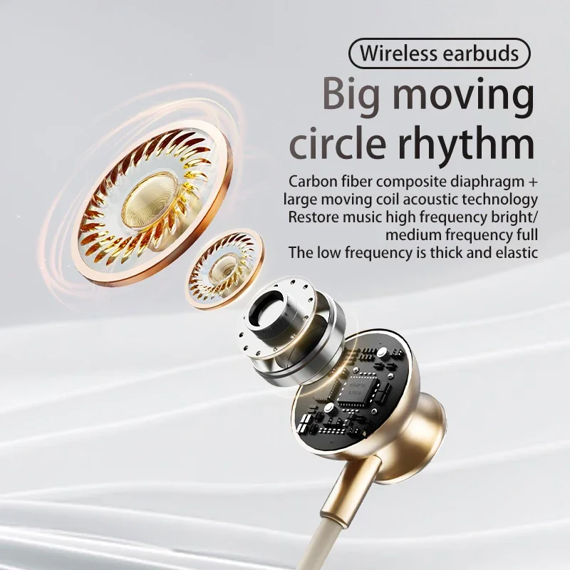 EARDECO Sport Bluetooth наушники с шейным ремешком беспроводные наушники с микрофоном гарнитуры для бега для IPhone Android