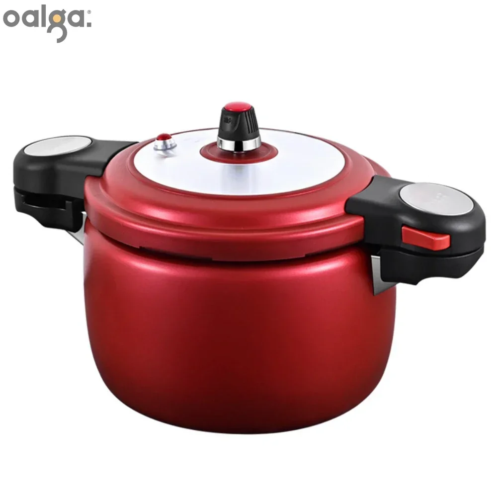 

304 Stainless Steel Pressure Cooker Outdoor Pressure Cooker Portable Household Non-stick Pot Red Cooker Cuiseur Multifonction