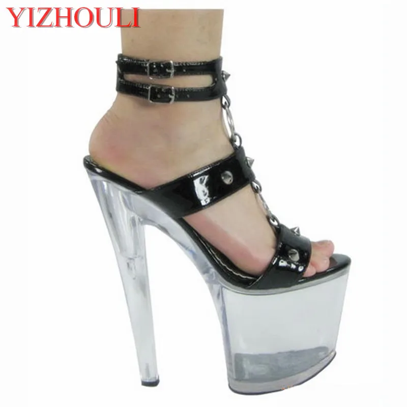 

Сандалии в римском стиле длиной 20 см, изящные, сексуальные, специальные, сверхвысокие, с хрустальными туфлями, сандалии для воспитания нравственности, тонкие