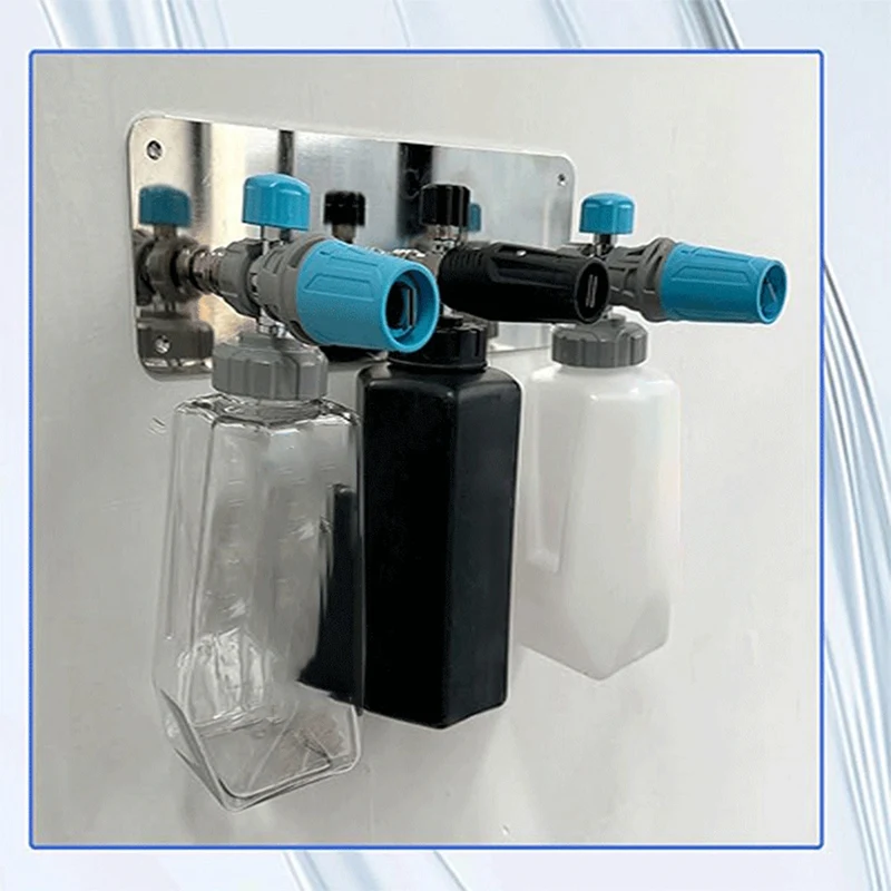 2 Pieces Foam Cannon Holder - Pressure Washer Nozzle Tip Holder, Wall Mountable Foam Cannon Holder Pressure Washer Easy Install