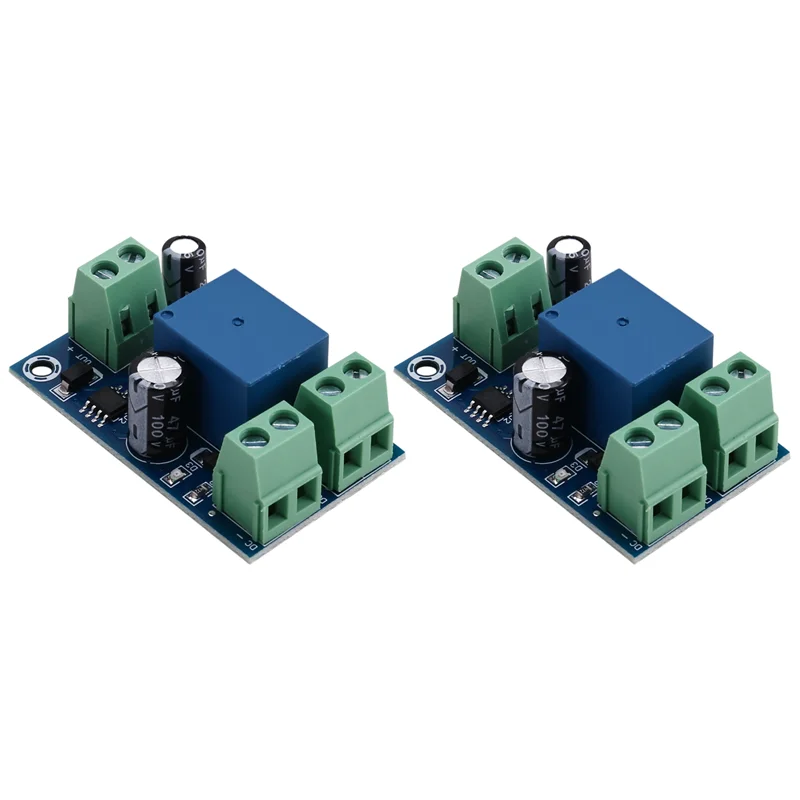 Well Made-2 Pack Battery Charging Protection Module Power Failure Automatic Switching Device Board Emergency Conversion Module
