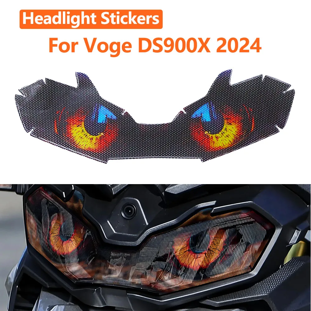 

Для Voge DS900X DSX900 900DSX 900 DSX 2024 наклейки на фары мотоцикла, аксессуары, наклейки на фары