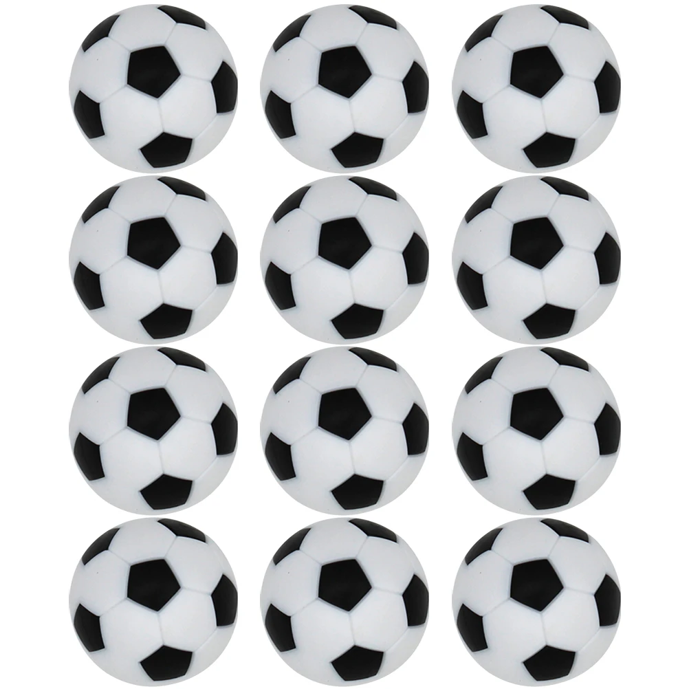 

12pcs Soccer Ball Table Soccer Foosballs Replacements Foosball Balls Table Soccer Balls Mini Foosball Replacement Child