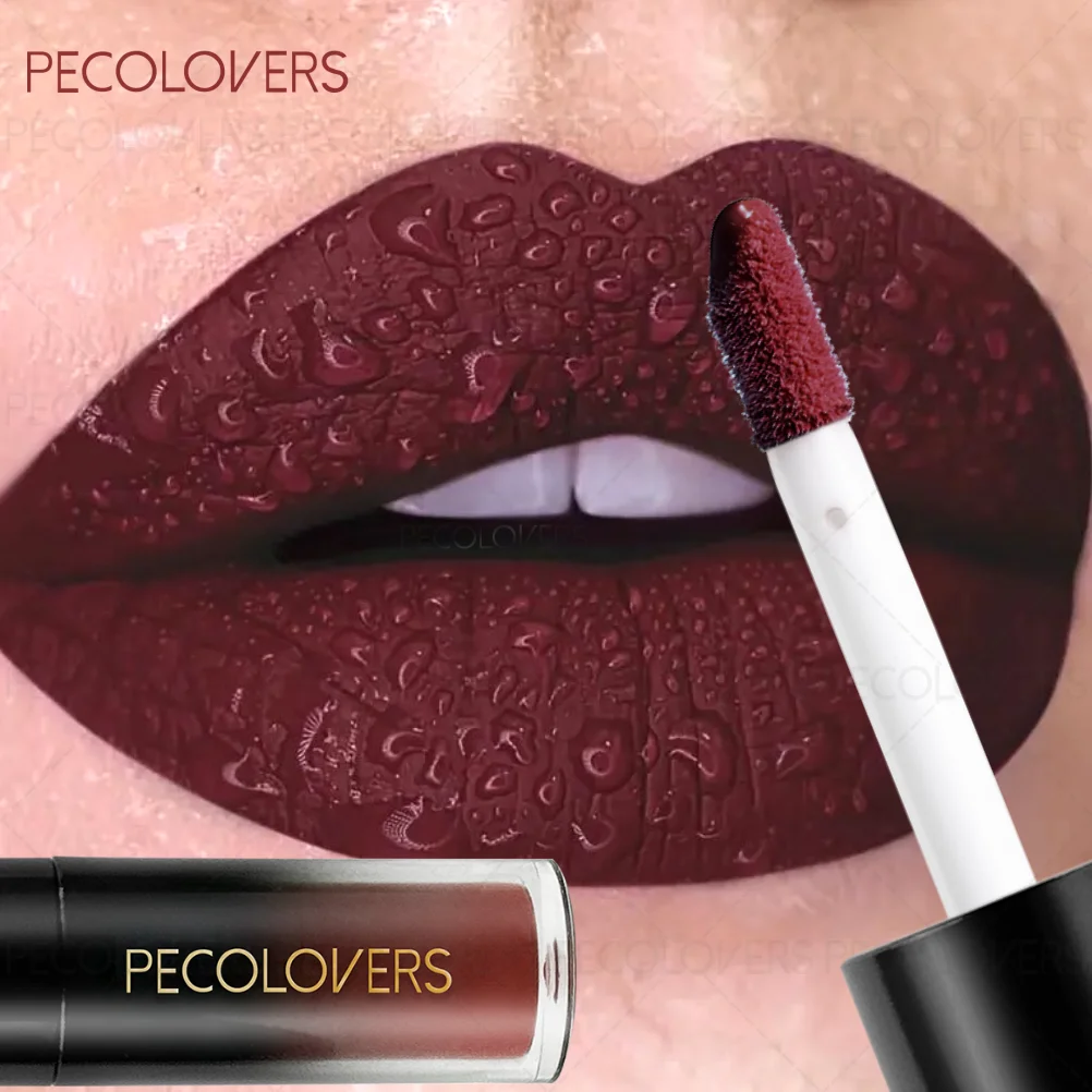 1PC Charming Red Liquid Lipstick, Moisturizing Creamy Texture, Waterproof&Long Lasting, Smooth, Daily Use, Women's Gift