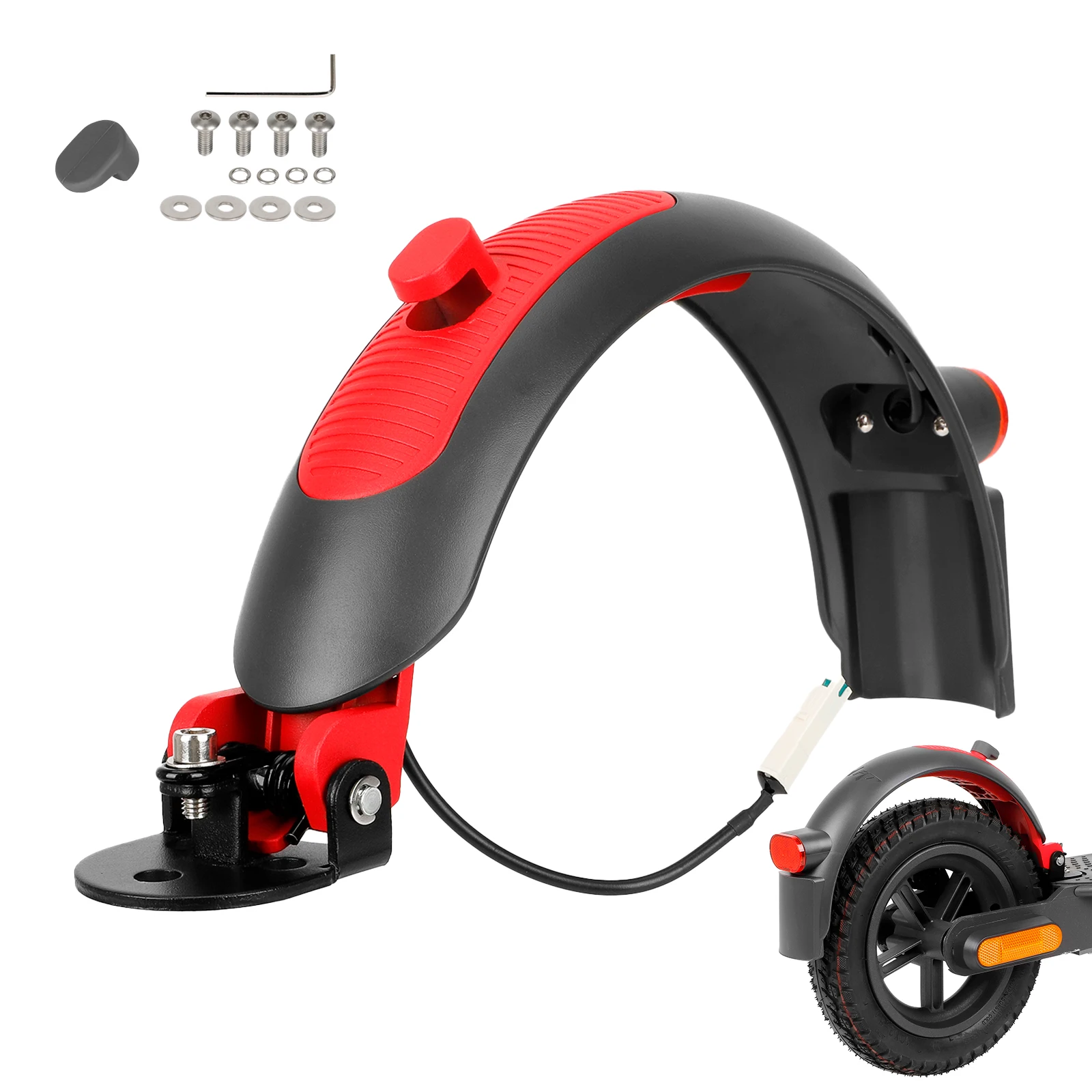 ULIP Metall-Heckfender für Xiaomi M365 Pro Pro2 1S Lite Mi 3 Elektroroller Hinterradschutz Kotflügel Skateboard-Zubehör – Detail 9