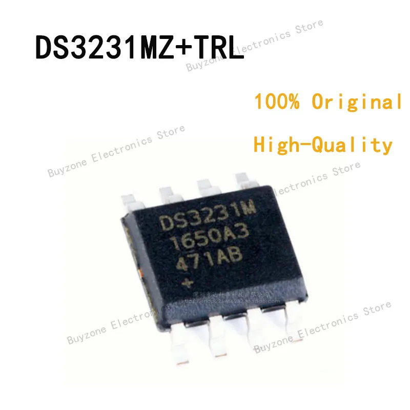 5PCS/LOT 100% original quality DS3231M DS3231MZ DS3231MZ+TRL IC RTC CLK/CALENDAR I2C 8-SOIC