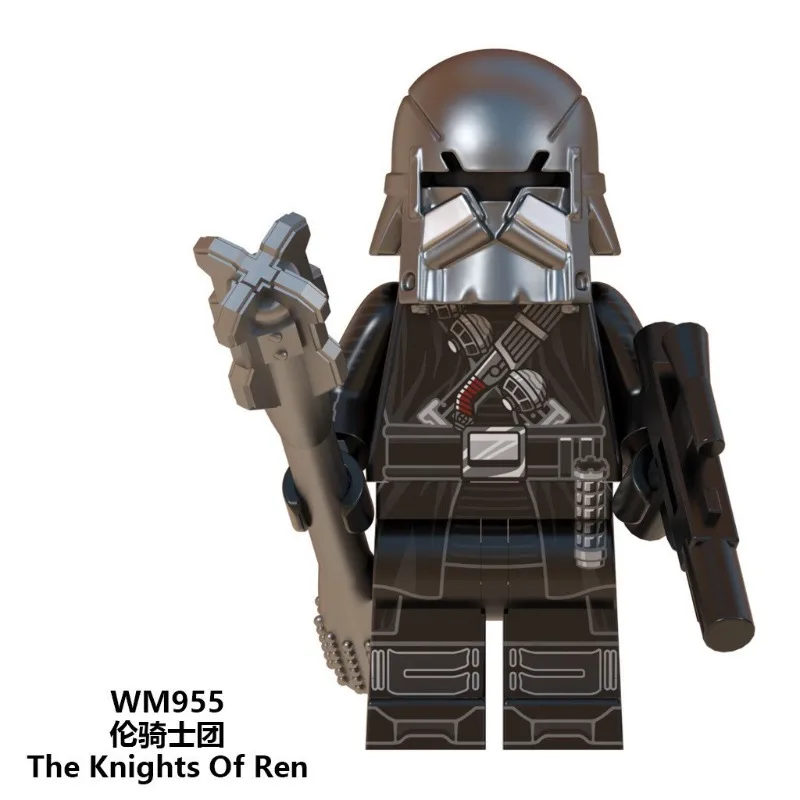 

Foreign trade goods WM6089 Planet series Lun Knights Starkiller minifigures assembled toys building block bags wholesale
