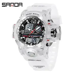 Fashion Sanda Top Brand G Style Ladies Led Digital Sports Casual Students Quartz Women Boys Girl Waterproof Children Wrist Watch