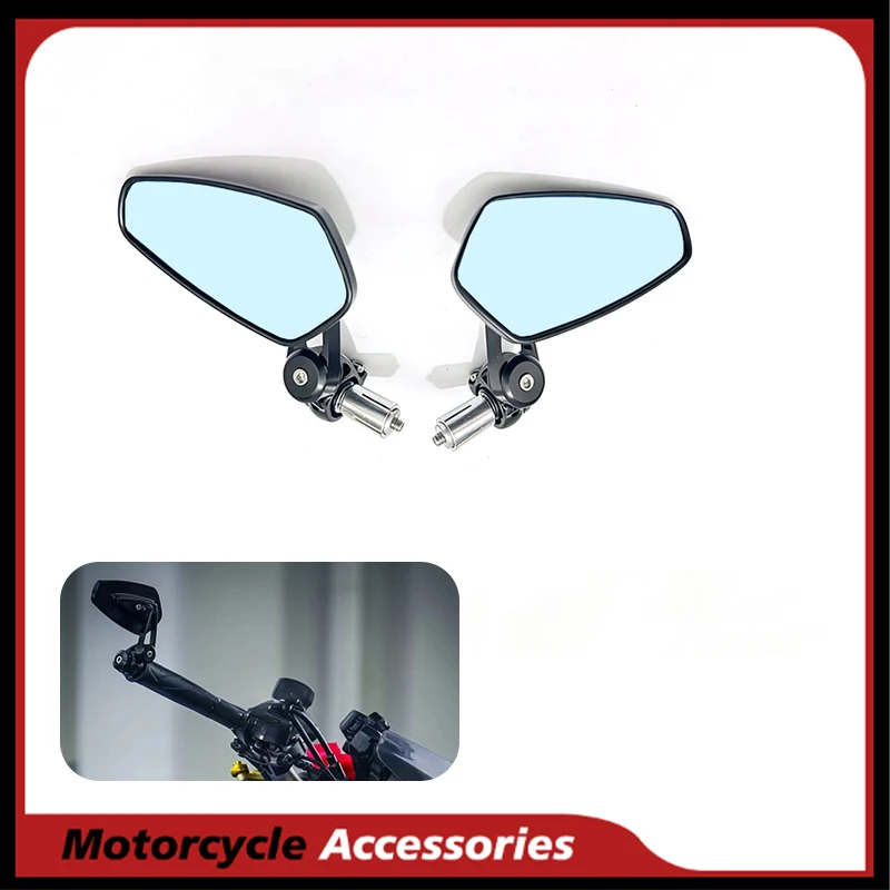 

Universal Motorcycle 7/8" 22mm Handle Bar End Rearview Mirror For kawasaki Z1100 Z900 Z1100SE Z900SE