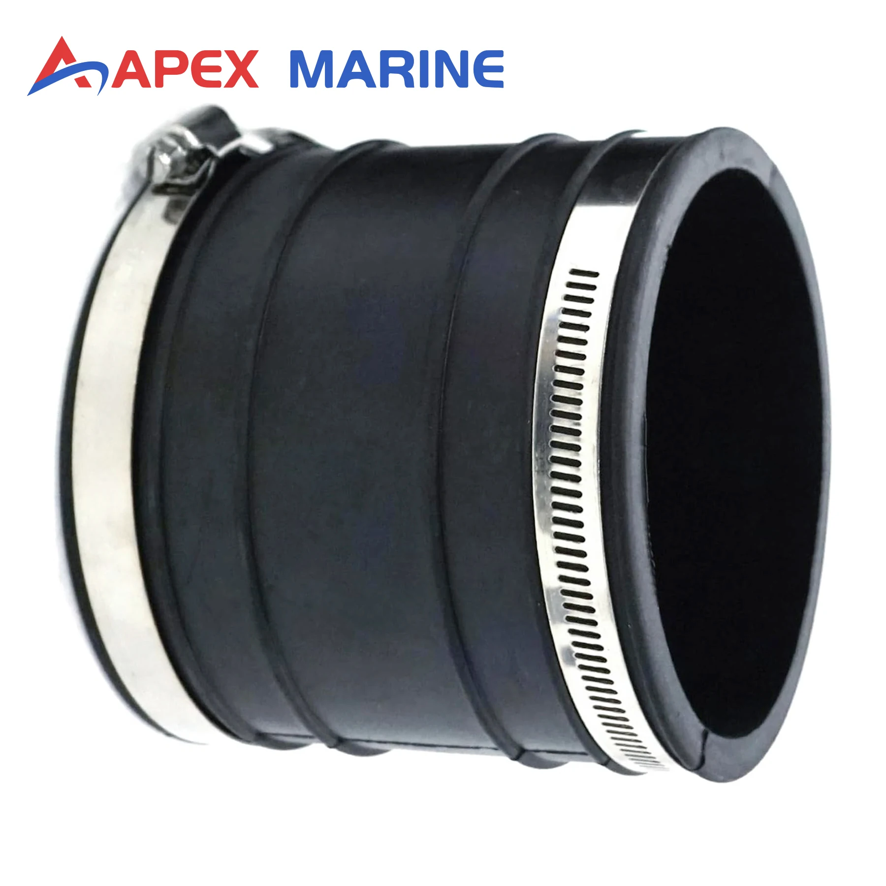 4 '' Upper Exhaust Tube Pipe Bellow Fits For Mercruiser 2.5L 3.0L 4.3L 7.4L MC1 Stern Drive 32-44348T 32-44348001 Sierra 18-2748