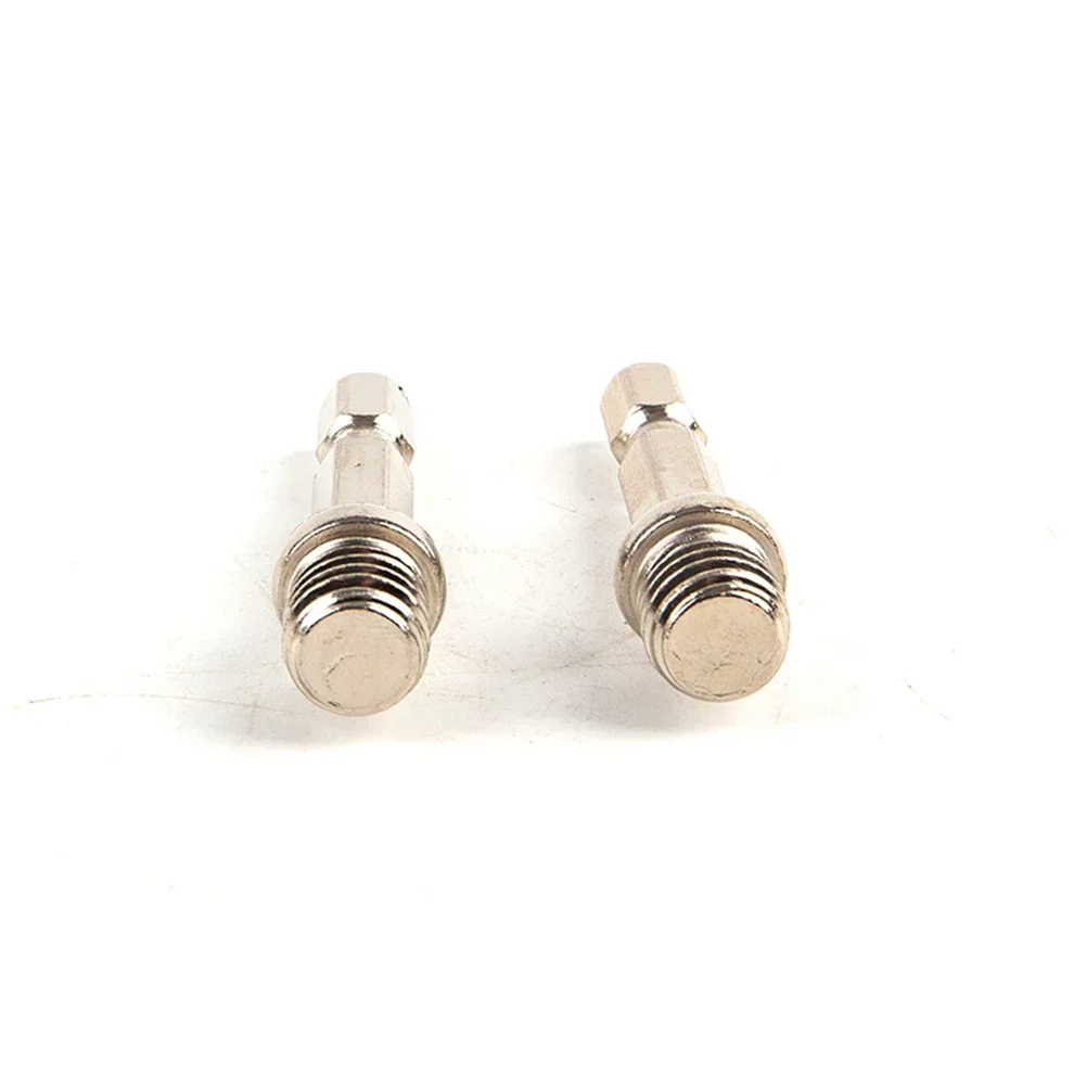 1 4 haste de conexão hexagonal brocas mandril broca elétrica disco polimento ferramentas elétricas lixa almofada adaptador prata