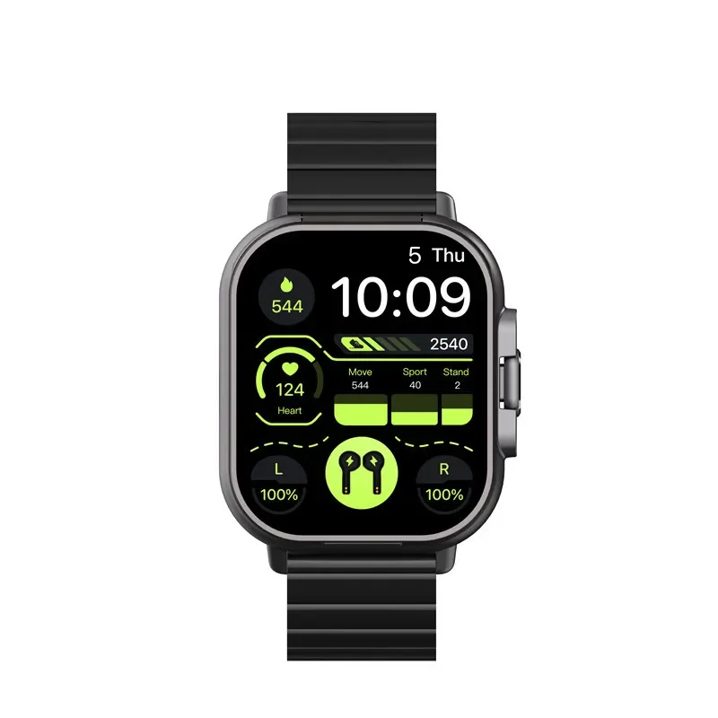 Smart watch Bluetooth headset two-in-one, full-screen touch Bluetooth call sports watch