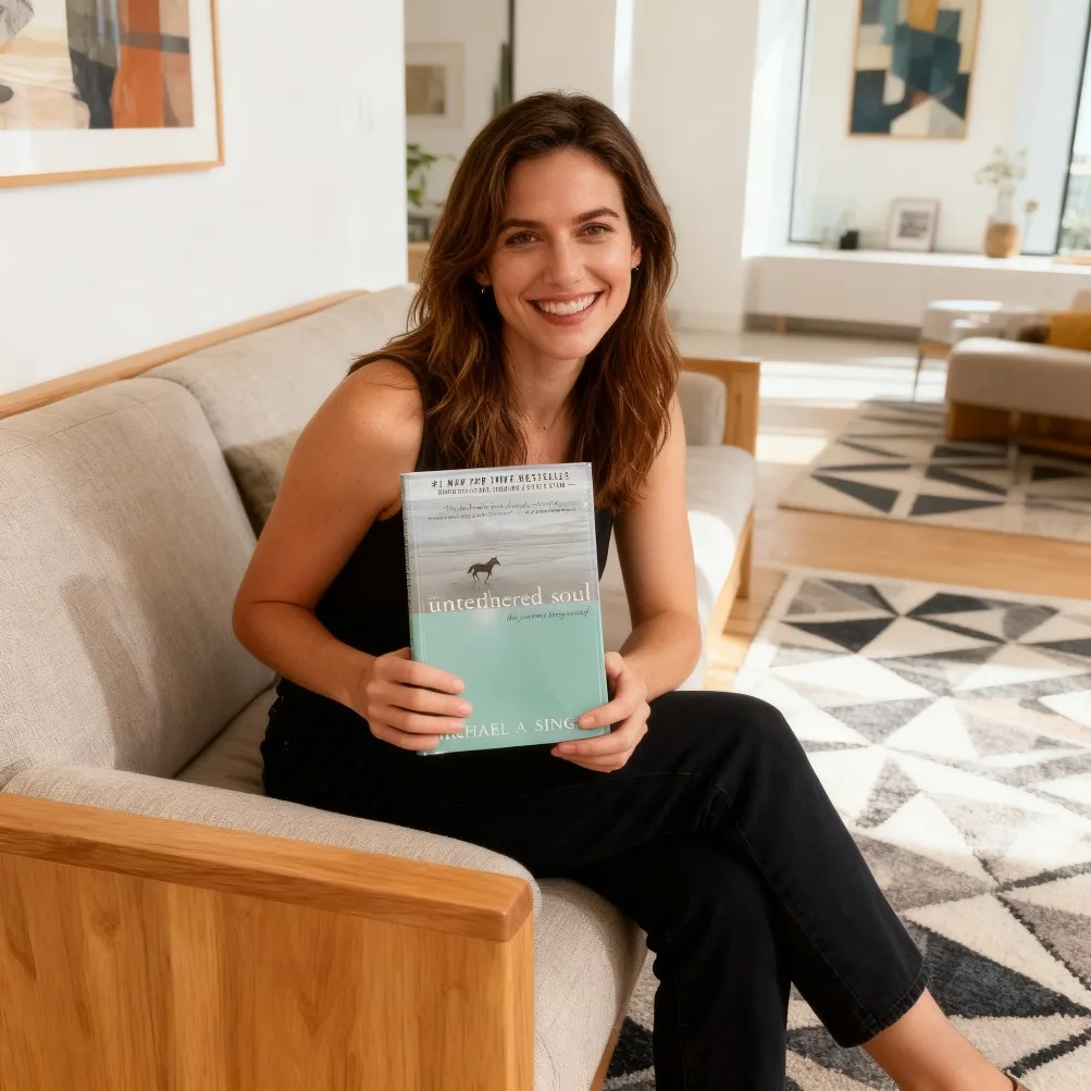 

Непровязанная душа Майкла А. Певица Путешествие за себя Роман # Книга-бестселлер в мягкой обложке New York Times 1.