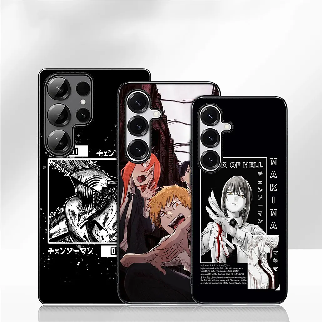 غطاء لهاتف أبل آيفون 16 15 14 11 برو ماكس SE2 XR 7 8 Plus 16E SE 2022 12 13 جراب هاتف تاتسوكي فوجيموتو بالمنشار رجل جير ماكيما #5