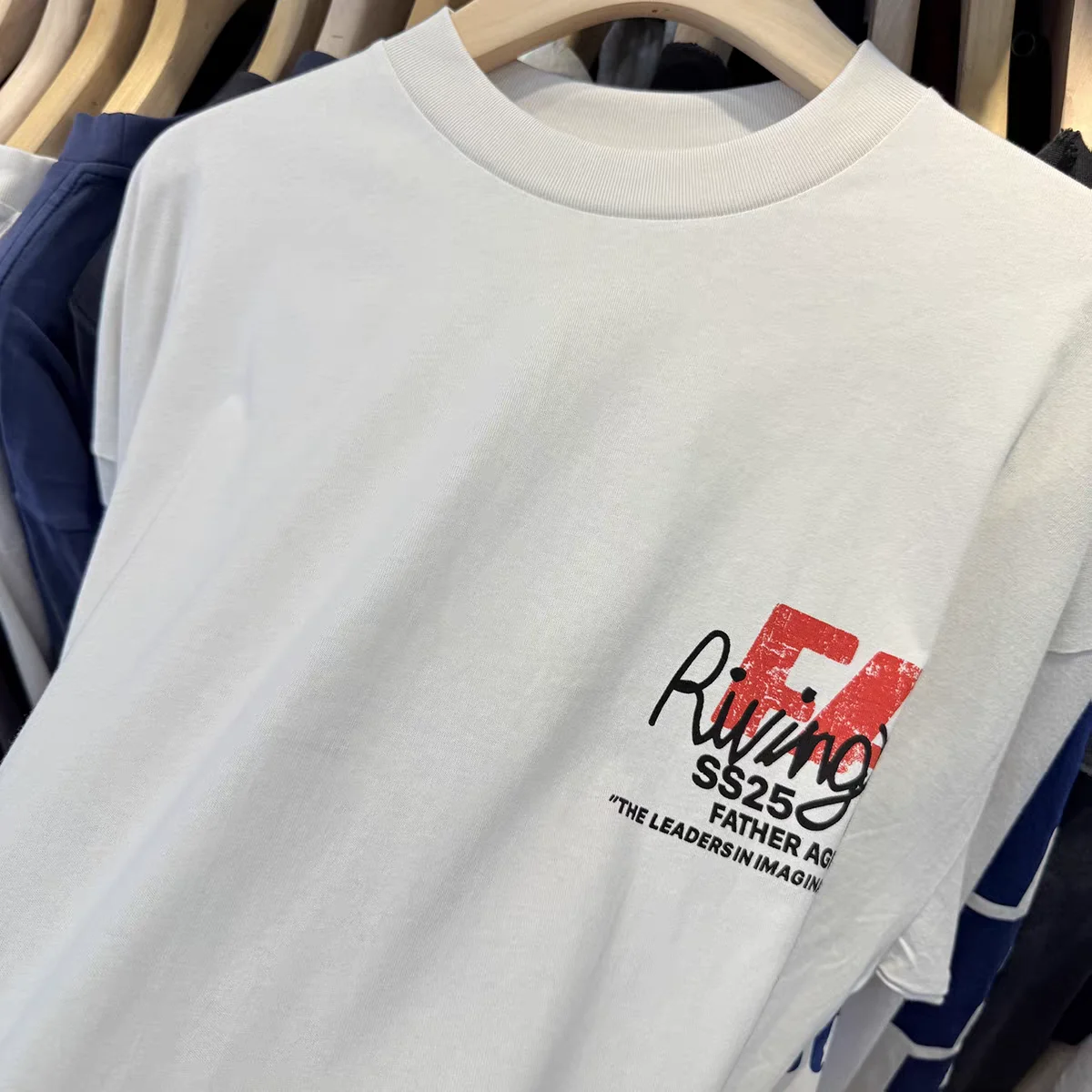 

Белая футболка RRR123 с длинными рукавами для мужчин и женщин RRR-123 Топы Футболка