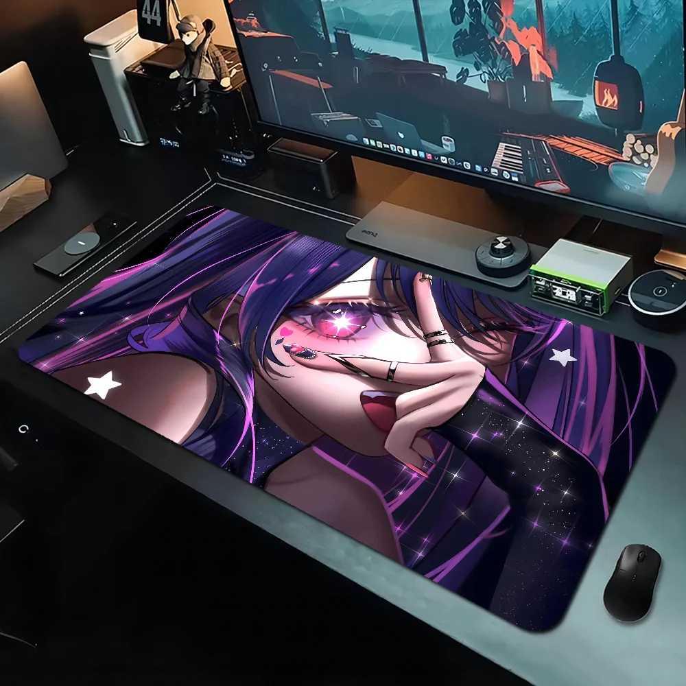 Oshi No Ko Hoshino Ai Gaming Muismat Jongen Pad Natuurlijk Rubber Gaming Bureau Mat Maat voor Gameing World of tanks CS GO Zelda