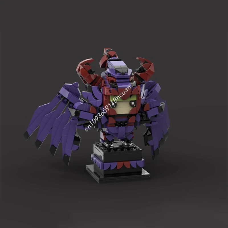 

582 шт. MOC Wyvern no Rhadamanthys Brickheadz строительные блоки Рождественский подарок креативное украшение для дома DIY модель для энтузиастов