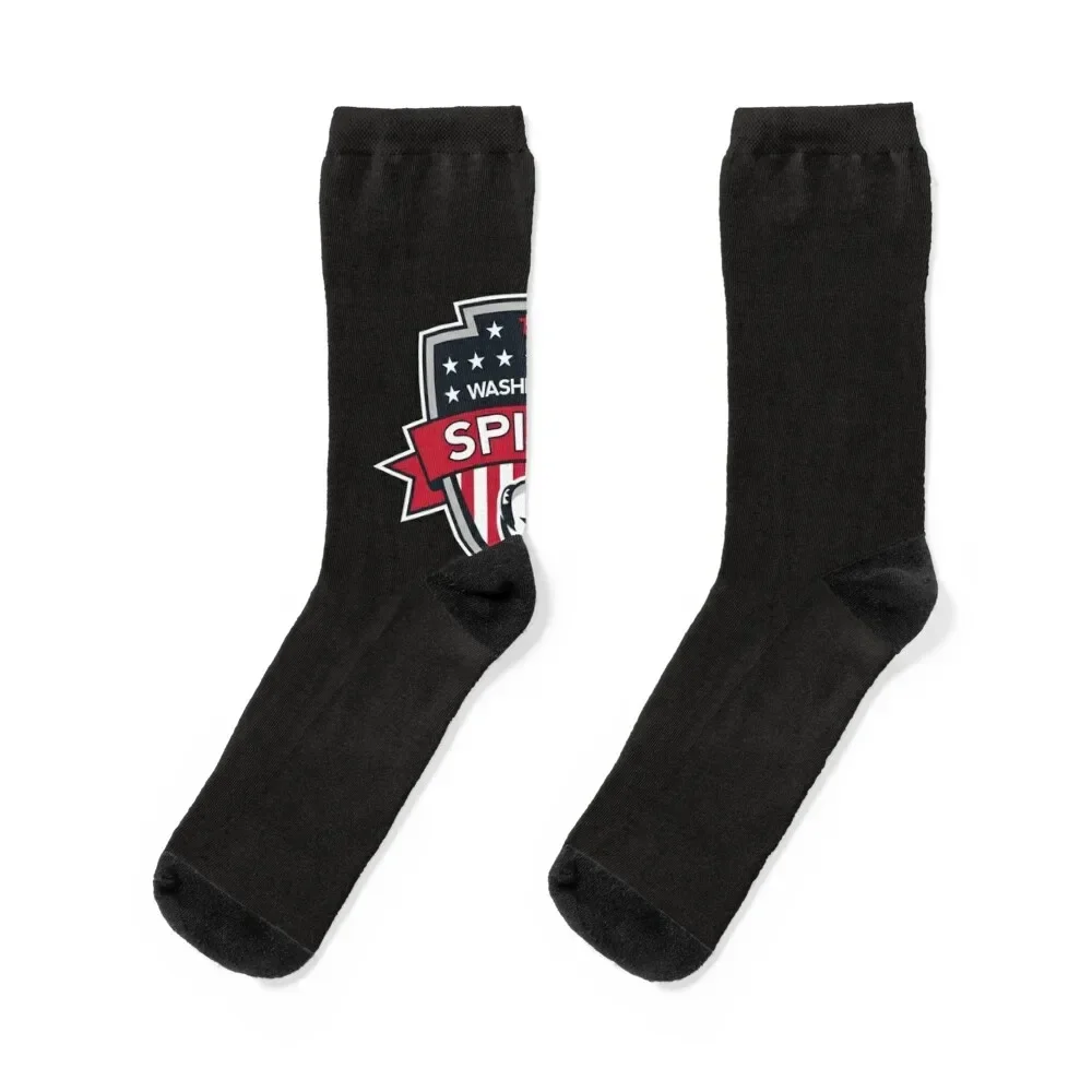 

Washington Spirit Icon Classic T-Shirt Socks Hiking boots anti-slip luxe Run Socks Female Men's