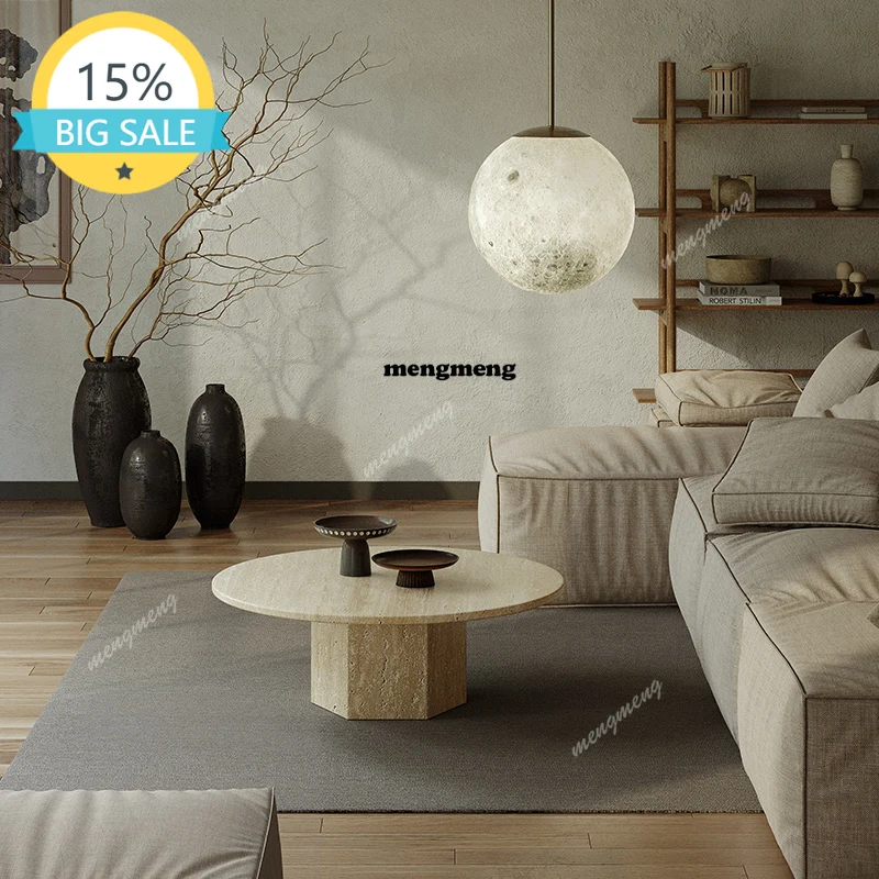 

M53 Minimalist Light Luxury Coffee Table Italian Aesthetics Organizer Romantic Coffee Table Decoration Mesa Auxiliar Home Furnit