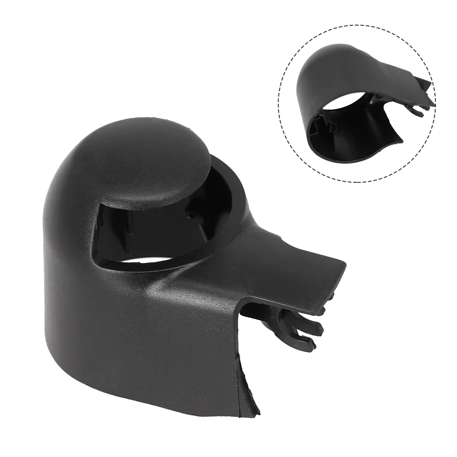 Car Rear- Wiper Cover- Cap Replacement- 6Q6955435 For Golf- 2010-214 For Passat- 06-10 For Rabbit 07-09 Window- Wiper Blade Cap-