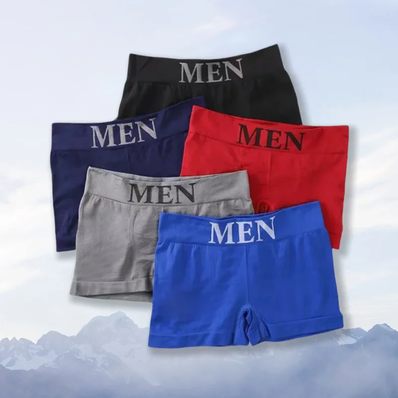 Men\'s Panties Letter Printing Underwear Boxershorts Men Soft Men Boxer Shorts 2022 Breathable Breathable Male Elastic Underpants