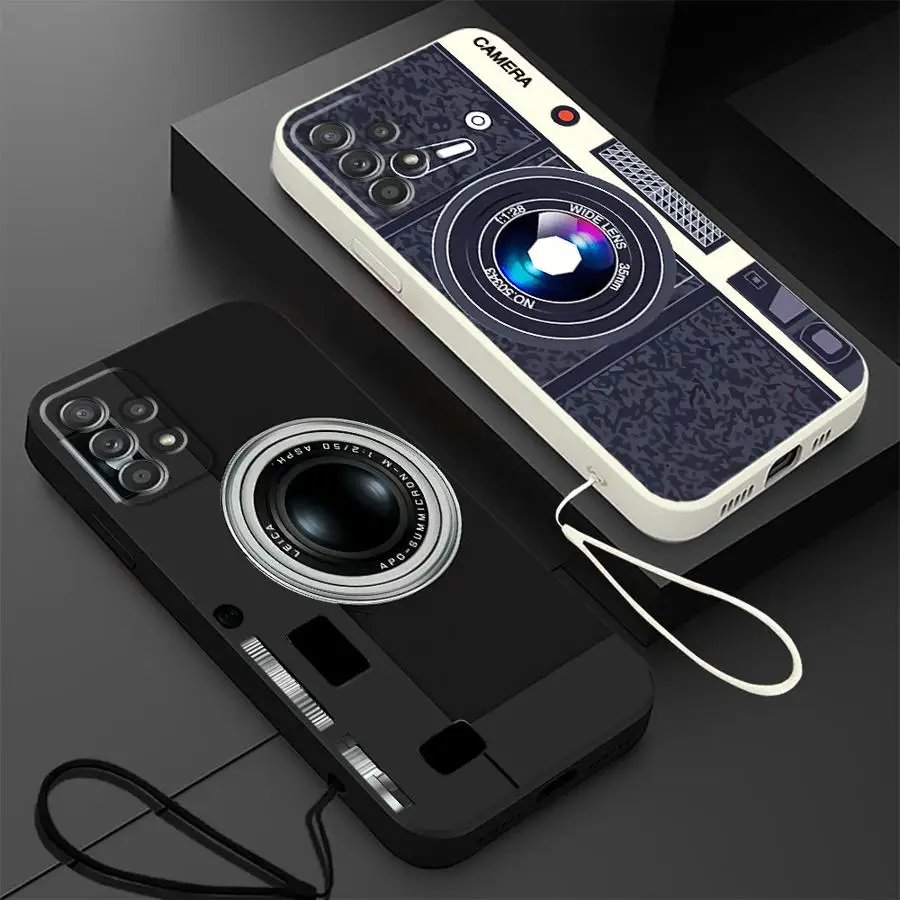 

Мягкий чехол для Samsung Galaxy A36 A26 A13 A14 A34 A11 A12 A16 A51 A22 A52 A35 A15 A24 Дизайн камеры