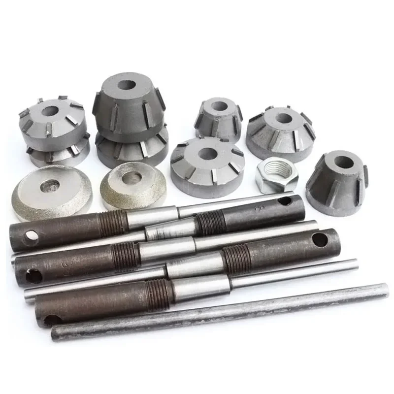 40Pcs Trailer Valve Seat Reamer Cutter Auto Repair Tool Set Comprehensive High-Quality Vehicle Valve Repair Tools