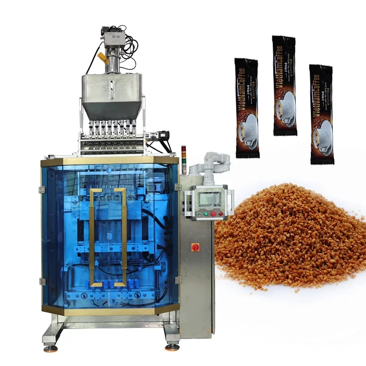 Automatic 5g Granule Multi-function 6/8/10/12 Multi Lanes Stick Packaging Machines Sugar