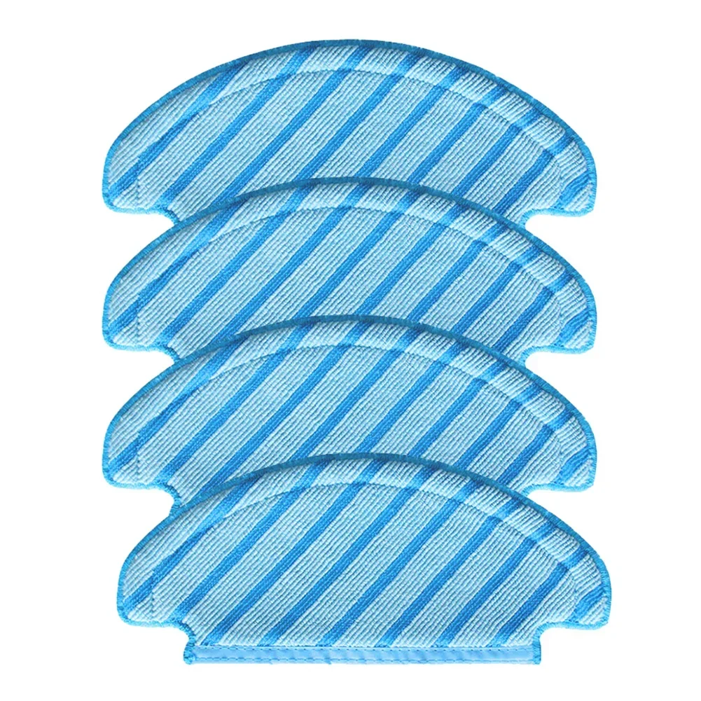 4pcs Mopping Pad For Ecovacs Deebot N10 N10 Plus Robot Vacuum Cleaner Spare Parts Household Cleaning Replacement Accessories