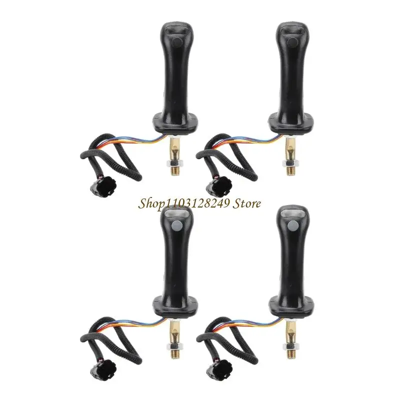 

N5KD Aluminum Excavator Joystick Replacement 3 Function Buttons Heavy Duty