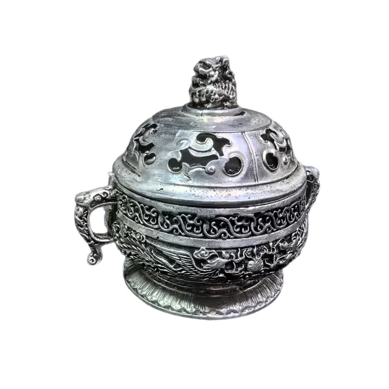 Ming Dynasty Xuan De Dragon-Eared Lion , Home Decorative , Miscellaneous Incense Burner, Bronze Ware