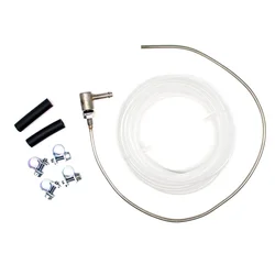 450mm Car Air Heater Fuel Stand Pipe Heater Fuel Tank Sender Pick Up With 4 Clamps For Webasto Eberspacher Diesel Parking Heater