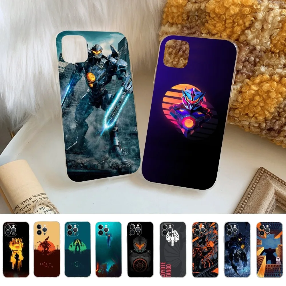 P-pacific R-rim Phone Case For iPhone 15 14 11 12 13 Mini Pro XS Max Cover 6 7 8 Plus X XR SE 2020 Funda Shell