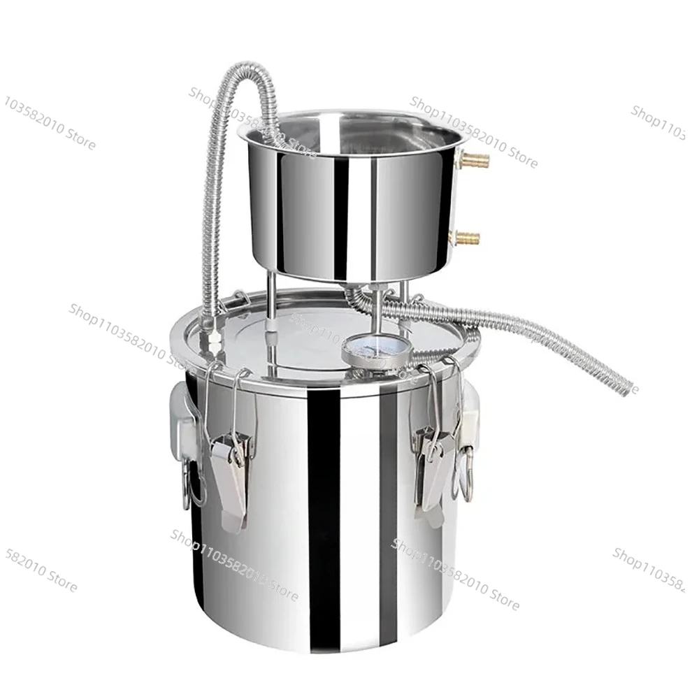 10L Stainless Steel Essential Oil Extraction Machine Wine Making Tools Essential Oil Distillation Machine Home Brewing Machine