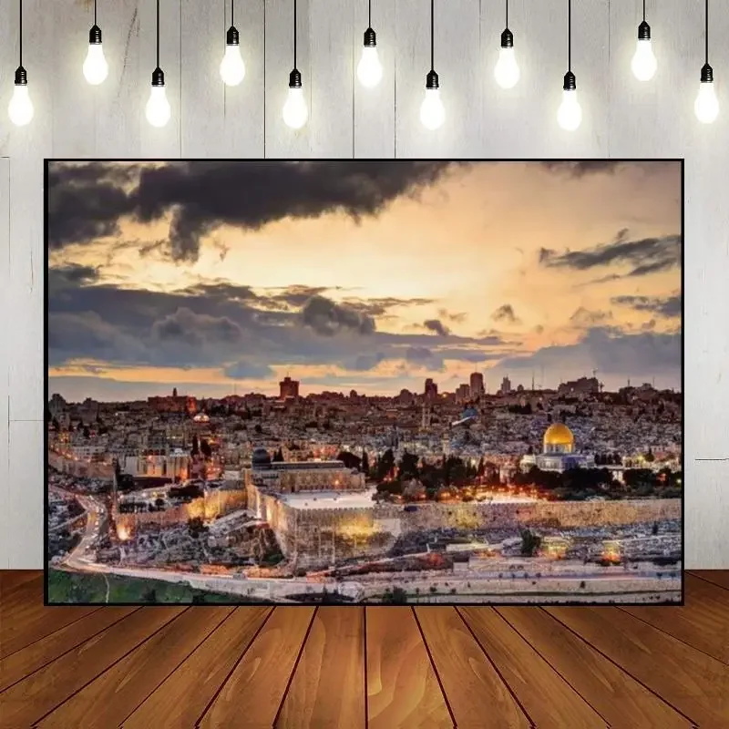 Jerusalem Western Wall Shana Tova Sukkot Sukkah Yom Kippur Purim Passover Photography Backdrops Background Rosh Hashanah Photo