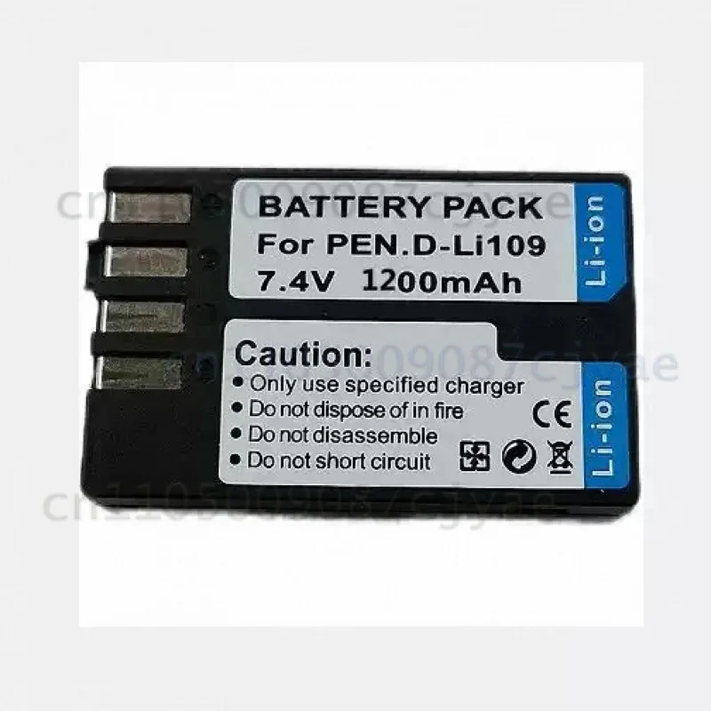 Power Supply Battery D-LI109 Battery & Charger for Pentax K30 K50 K70 K500 KR K-S2 Camera